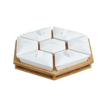 BRICARD SPAY SCHAALTJES SET | BAMBOO 15-DELIG