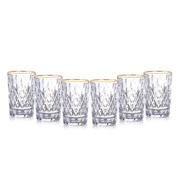 BRICARD GIRONA TUMBLER SET | GOLD 6-PIECE