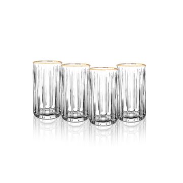 BRICARD MURCIA HIGHBALL SET | GOLD 4-PIECE