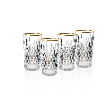 BRICARD BILBAO HIGHBALL SET | GOLD 4-PIECE