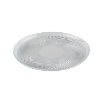 BRICARD JEST PLATES SET | 21 CM TRANSPARENT  6-PIECE