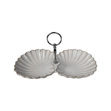 BRICARD PARIS DISH | 29X16X15 CM WHITE