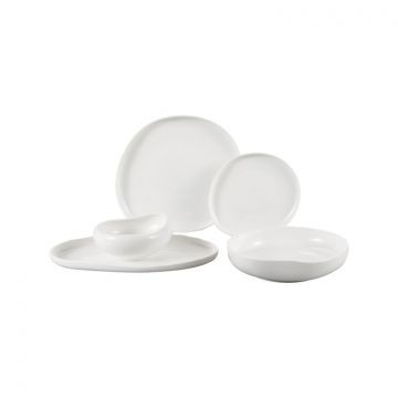 BRICARD BARLES GESCHIRR SET | WEIß 25-TEILIG
