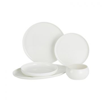 BRICARD BOBIGNY GESCHIRR SET | WIT 25-TEILIG