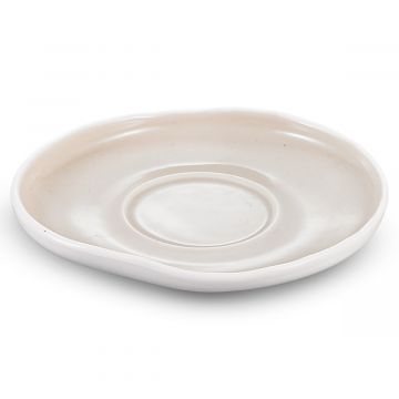 BRICARD BARLES UNTERTASSE SET | 13X11X2 CM WEIß-TAUP 6-TEIL