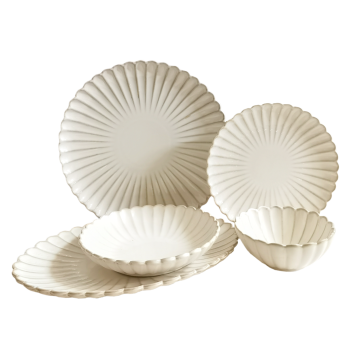 BRICARD PARIS GESCHIRR SET | BEIGE 25-TEILIG