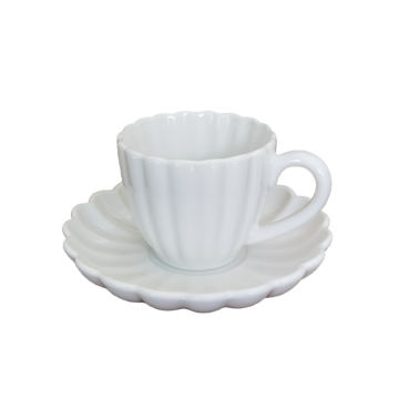 BRICARD PARIS ESPRESSOSET | WIT 12-DELIG