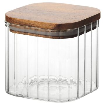 BRICARD ACACIA VOORRAADBUS 004A | 10X10X10 CM 0.6L