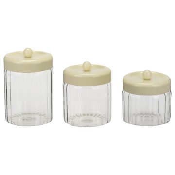 BRICARD OSERA VOORRAADBUSSENSET | CRÈME 3-DELIG