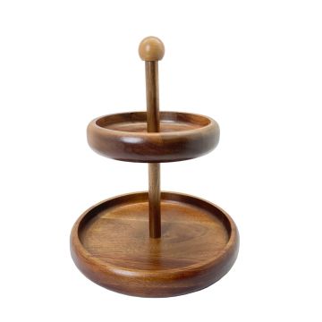 BRICARD ACACIA ETAGERE 2-TIER 030A | 25-30 CM
