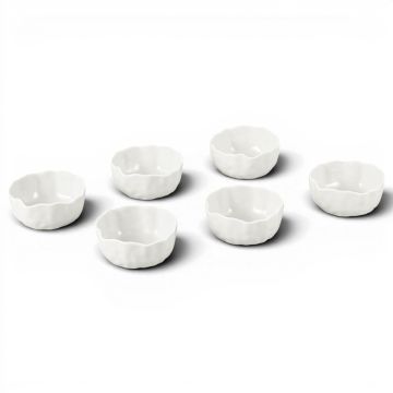 BRICARD ANGLES SCHÜSSEL SET | Ø8,7X4,3 CM WEISS 6-TEILIG