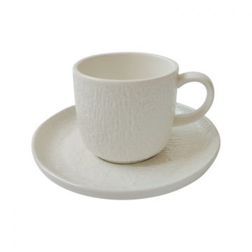 BRICARD VALANCE ESPRESSO SET | WHITE 12-PIECE