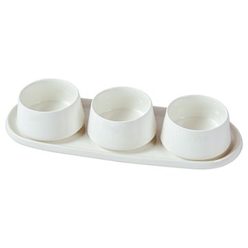 BRICARD BELLON BOWL SET | WHITE 4-PIECES