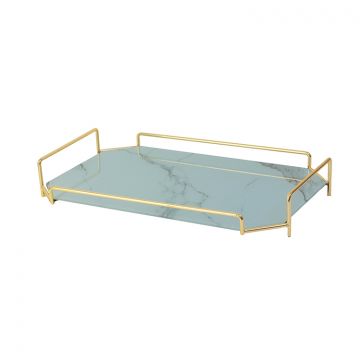 FUGURATO PRÄSENTIERBRETT MARBLE 0101 | WEISSES-GOLD