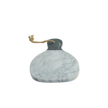 FUGURATO SERVEERPLANK MARBLE 0901 | WIT - ZWART