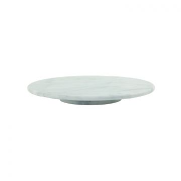 FUGURATO DRAAI PLATEAU MARBLE 1201 | WIT