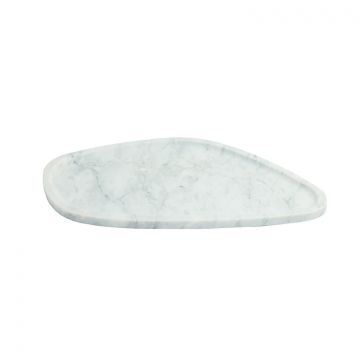 FUGURATO SERVING TRAY MARBLE 1701 | WHITE