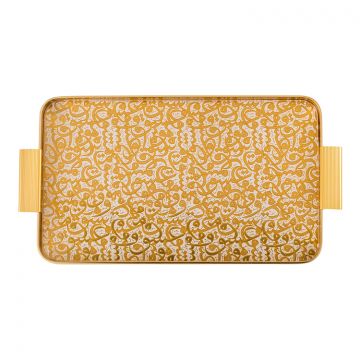 FUGURATO SERVING TRAY 105 | GOLD 40X24 CM