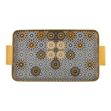 FUGURATO SERVING TRAY 107 | GOLD 40X24 CM