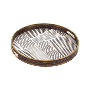 FUGURATO SERVING TRAY 403 | GOLD Ø40 CM