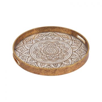FUGURATO SERVING TRAY 603 | GOLD Ø40 CM