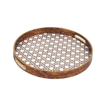 FUGURATO SERVING TRAY 703 | GOLD Ø40 CM