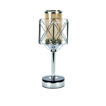 FUGURATO KANDELAAR 4076-3 ZILVER