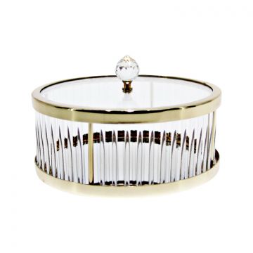 FUGURATO ELEGANCE DECORATIVE BOX 18A0193G-XS | GOLD