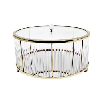 FUGURATO ELEGANCE DECORATIVE BOX 18A0193G-L | GOLD