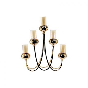 FUGURATO ELEGANCE CANDLE HOLDER 17A0165G-L | GOLD