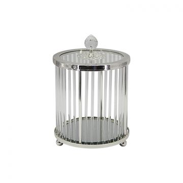 FUGURATO ELEGANCE DECORATIVE BOX 18A0188S-M | SILVER