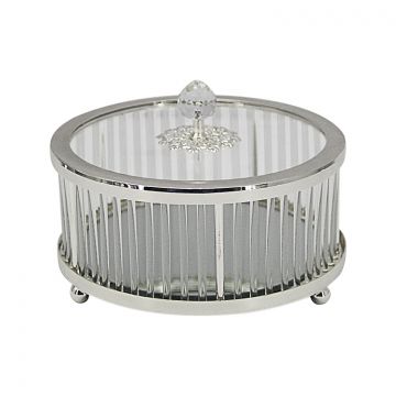 FUGURATO ELEGANCE DECORATIVE BOX 18A0193S-XS | ZILVER