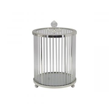 FUGURATO ELEGANCE DECORATIVE BOX 18A0188S-L | SILVER