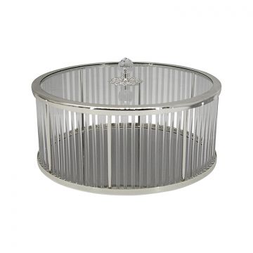 FUGURATO ELEGANCE DECORATIVE BOX 18A0193S-M | SILVER