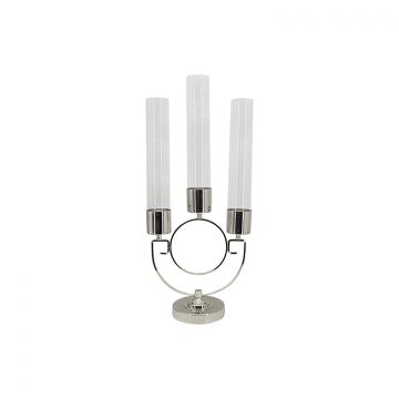 FUGURATO ELEGANCE CANDLE HOLDER 20S0014S-S | SILVER
