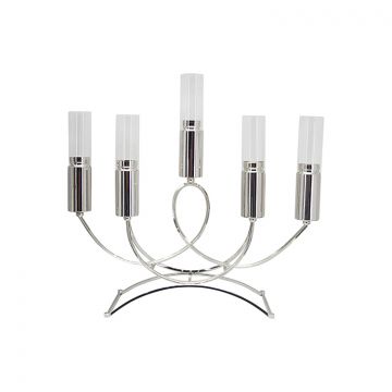 FUGURATO ELEGANCE CANDLE HOLDER 18A0002S-M | SILVER
