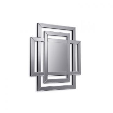 FUGURATO DAZIO SPIEGEL | 100X100 CM GRAU