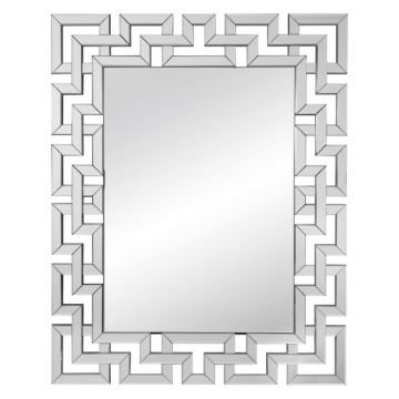 FUGURATO LUNATA SPIEGEL | 80X120 CM SILBER