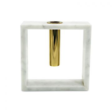 FUGURATO ELEGANCE VASE 22Y0030G-M  | MARBLE - GOLD