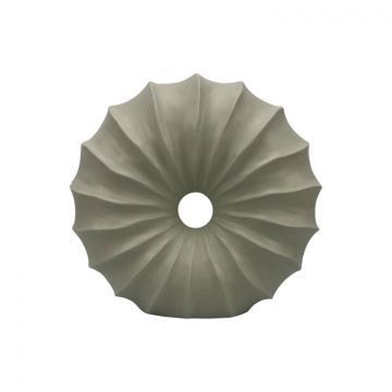 FUGURATO VASE 0252 | 36X9,5X35 CM HELLBRAUN