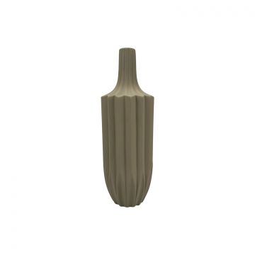 FUGURATO VASE 9283 | Ø17X49 CM HELLBRAUN