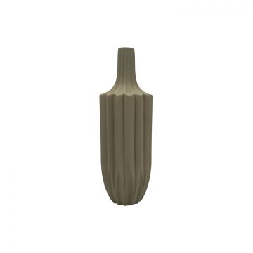 FUGURATO VASE 9283 | Ø14,5X41,5 CM HELLBRAUN