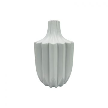 FUGURATO VASE 9284 | Ø24X38,5 CM WHITE
