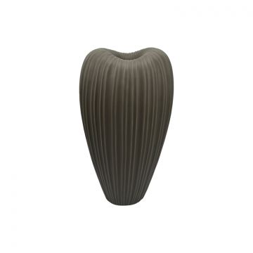 FUGURATO VASE 9041 | 25,5X19,5X51 CM GRAU