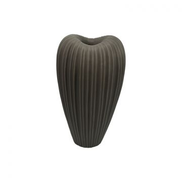 FUGURATO VASE 9041 | 22X17X43 CM GRAU