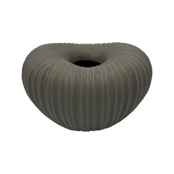FUGURATO VASE 9042 | 30X21X21 CM GRAU