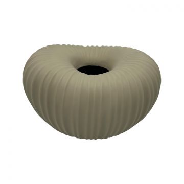 FUGURATO VASE 9042 | 30X21X21 CM HELLBRAUN