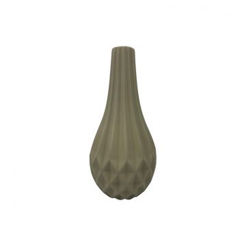 FUGURATO VASE 9517 | Ø21,5X46 CM HELLBRAUN