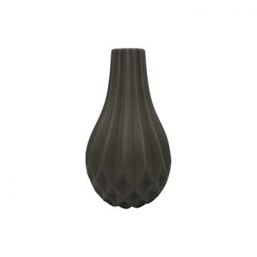 FUGURATO VASE 9517 | Ø21X35,5 CM GRAU