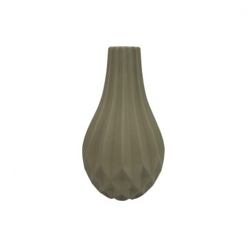 FUGURATO VASE 9517 | Ø21X35,5 CM HELLBRAUN